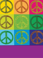 Cover von Pocket Notes: Peace Pop Art - Notizblock im praktischen Taschenformat: Frieden Pop Art