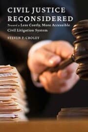 Cover von Civil Justice Reconsidered
