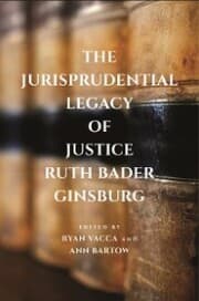 Cover von The Jurisprudential Legacy of Justice Ruth Bader Ginsburg