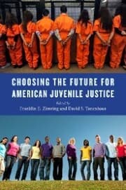 Cover von Choosing the Future for American Juvenile Justice