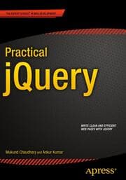 Cover von Practical jQuery