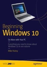 Cover von Beginning Windows 10