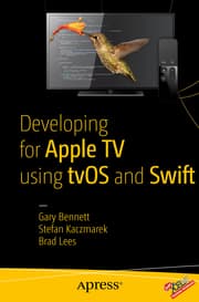 Cover von Developing for Apple TV using tvOS and Swift