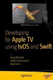 Cover von Developing for Apple TV using tvOS and Swift