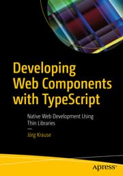 Cover von Developing Web Components with TypeScript