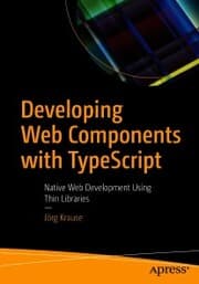 Cover von Developing Web Components with TypeScript