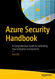 Cover von Azure Security Handbook