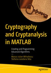 Cover von Cryptography and Cryptanalysis in MATLAB