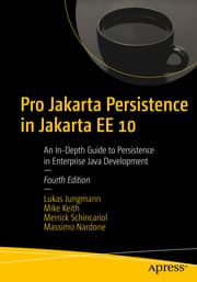Cover von Pro Jakarta Persistence in Jakarta EE 10