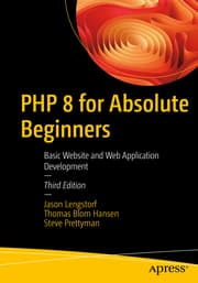 Cover von PHP 8 for Absolute Beginners