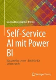 Cover von Self-Service AI mit Power BI