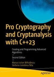 Cover von Pro Cryptography and Cryptanalysis with C++23