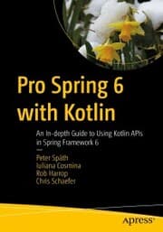 Cover von Pro Spring 6 with Kotlin
