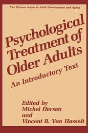 Cover von Psychological Treatment of Older Adults