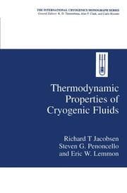 Cover von Thermodynamic Properties of Cryogenic Fluids