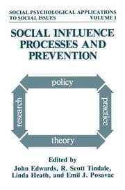 Cover von Social Influence Processes and Prevention
