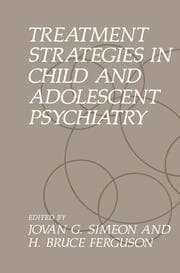 Cover von Treatment Strategies in Child and Adolescent Psychiatry