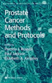 Cover von Prostate Cancer Methods and Protocols
