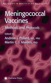 Cover von Meningococcal Vaccines