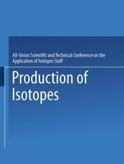 Cover von Production of Isotopes
