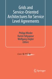 Cover von Grids and Service-Oriented Architectures for Service Level Agreements