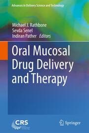 Cover von Oral Mucosal Drug Delivery and Therapy
