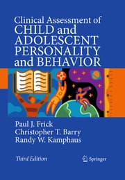 Cover von Clinical Assessment of Child and Adolescent Personality and Behavior
