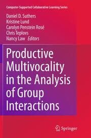 Cover von Productive Multivocality in the Analysis of Group Interactions