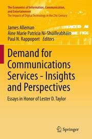 Cover von Demand for Communications Services - Insights and Perspectives