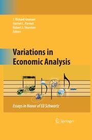 Cover von Variations in Economic Analysis