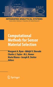 Cover von Computational Methods for Sensor Material Selection