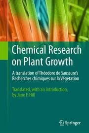 Cover von Chemical Research on Plant Growth