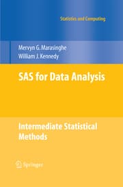 Cover von SAS for Data Analysis