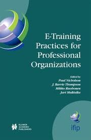 Cover von E-Training Practices for Professional Organizations