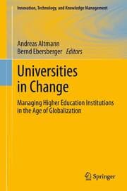 Cover von Universities in Change