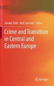 Cover von Crime and Transition in Central and Eastern Europe