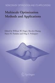 Cover von Multiscale Optimization Methods and Applications