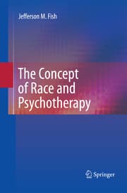 Cover von The Concept of Race and Psychotherapy