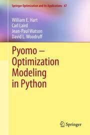 Cover von Pyomo - Optimization Modeling in Python