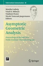 Cover von Asymptotic Geometric Analysis