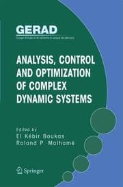 Cover von Analysis, Control and Optimization of Complex Dynamic Systems