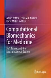 Cover von Computational Biomechanics for Medicine