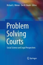 Cover von Problem Solving Courts