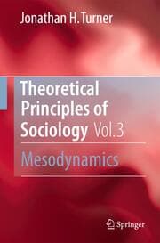 Cover von Theoretical Principles of Sociology, Volume 3