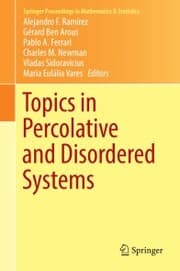 Cover von Topics in Percolative and Disordered Systems