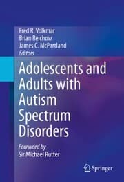 Cover von Adolescents and Adults with Autism Spectrum Disorders