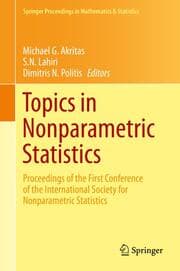 Cover von Topics in NonParametric Statistics