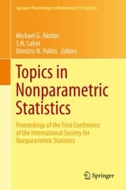 Cover von Topics in Nonparametric Statistics