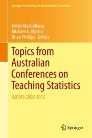 Cover von Topics from Australian Conferences on Teaching Statistics