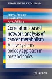 Cover von Network-based Correlation Analysis of Cancer Metabolism